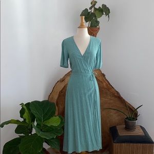 New Look Mint Green Wrap Dress